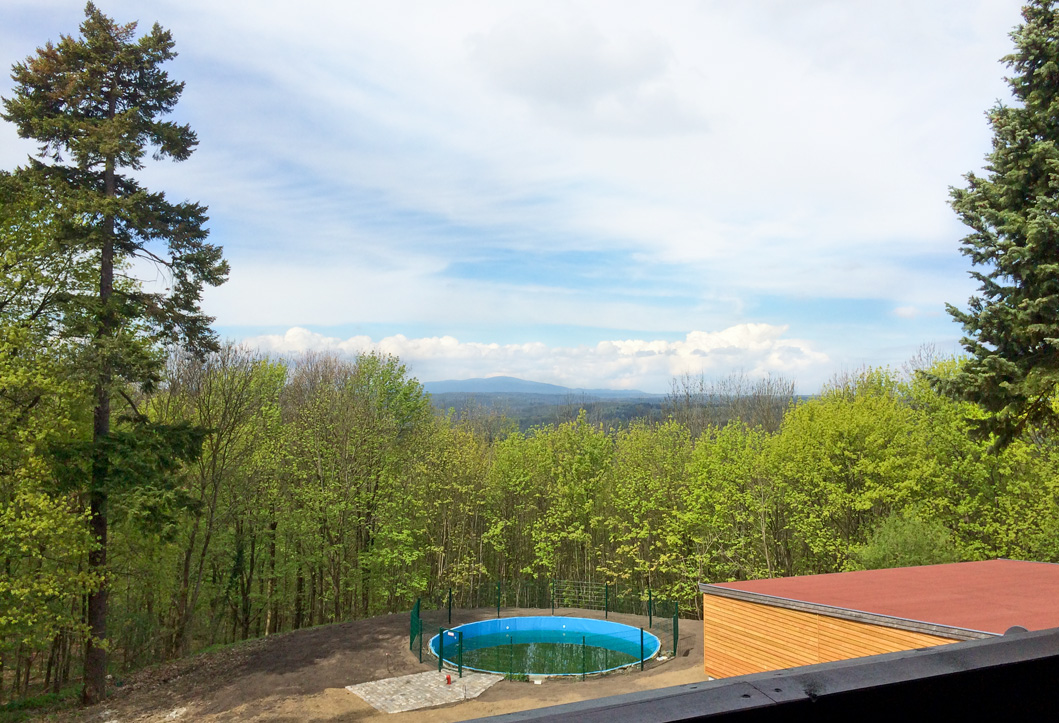 Dambachhaus Thale – Ausblick Brocken